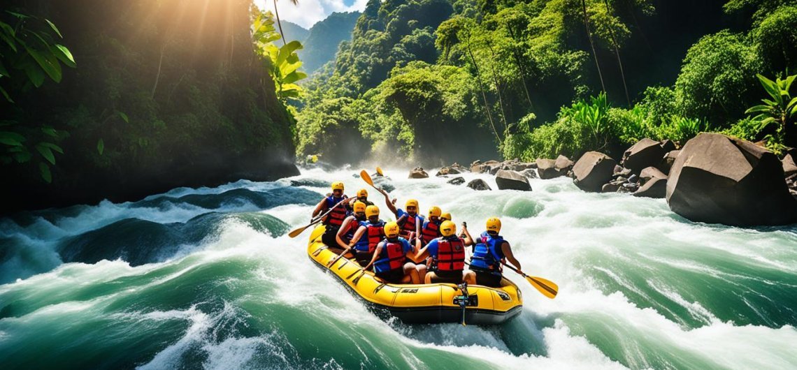 Ubud Thrilling White Water Rafting Bali Adventure