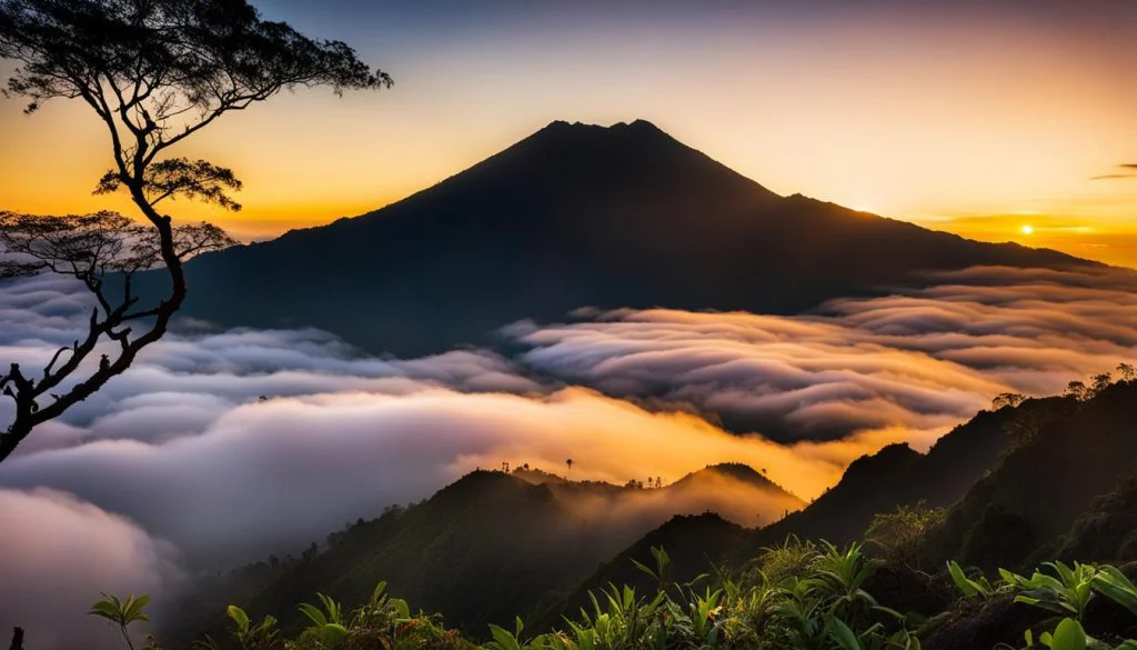 sunrise trek to Mount Batur